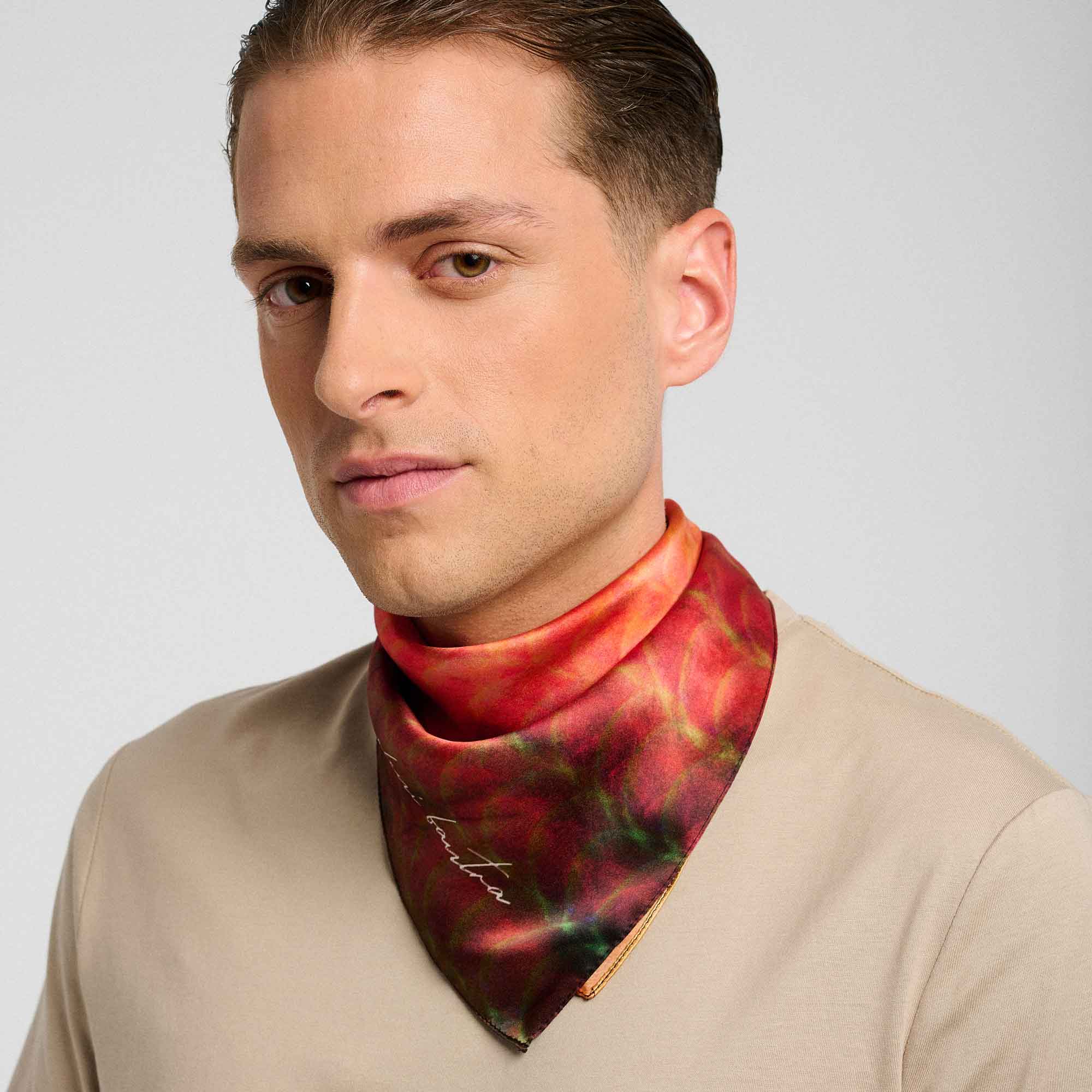 Punica Granatum 5x Silk Scarf