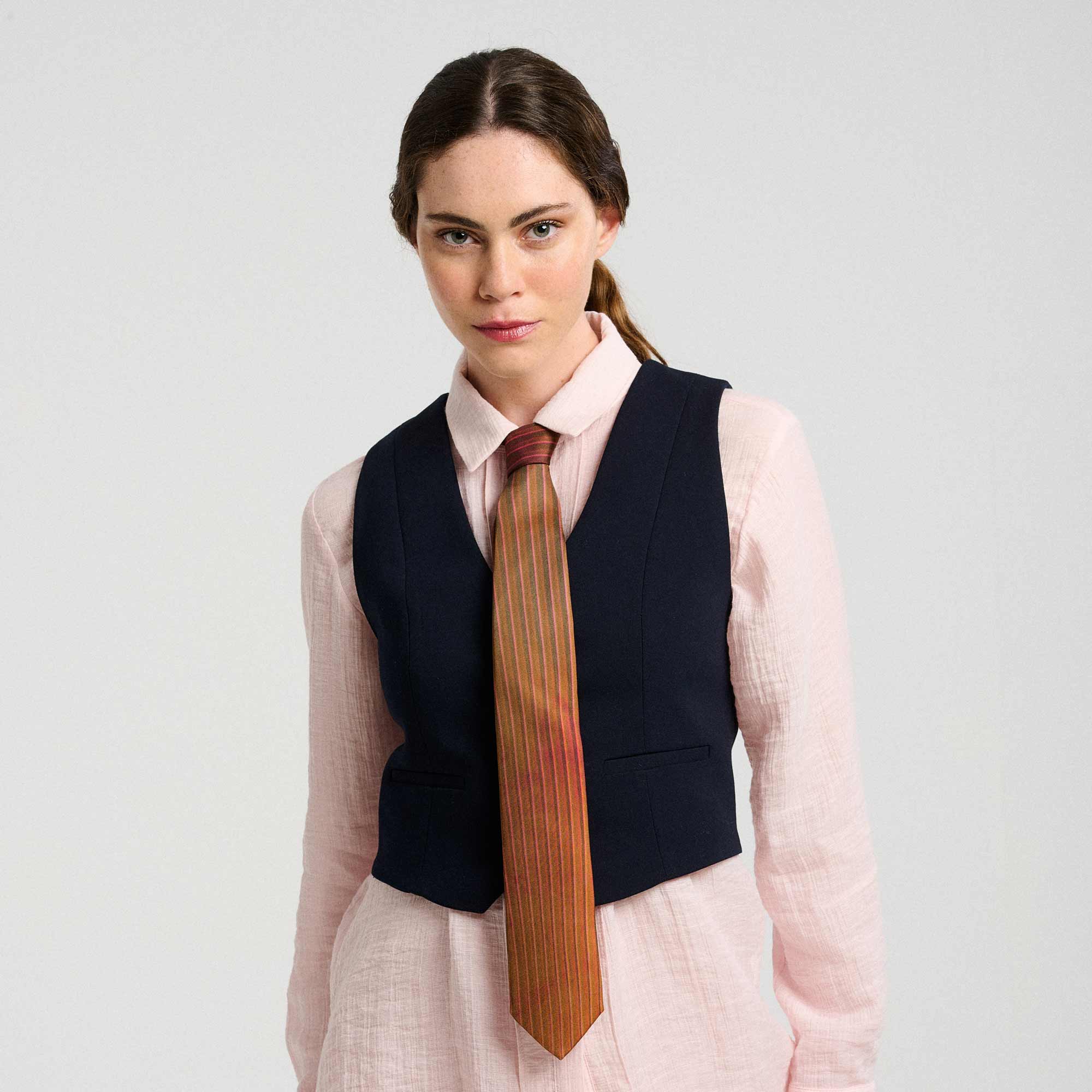 Citrus Paradisi Silk Tie