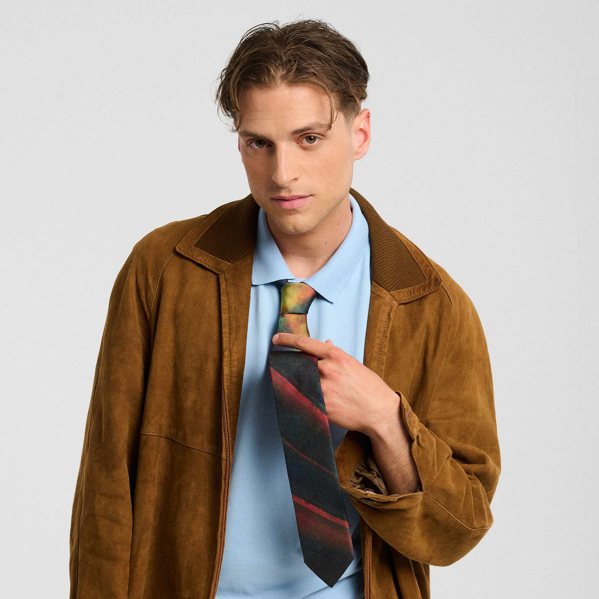 Malus Domestica Silk Tie