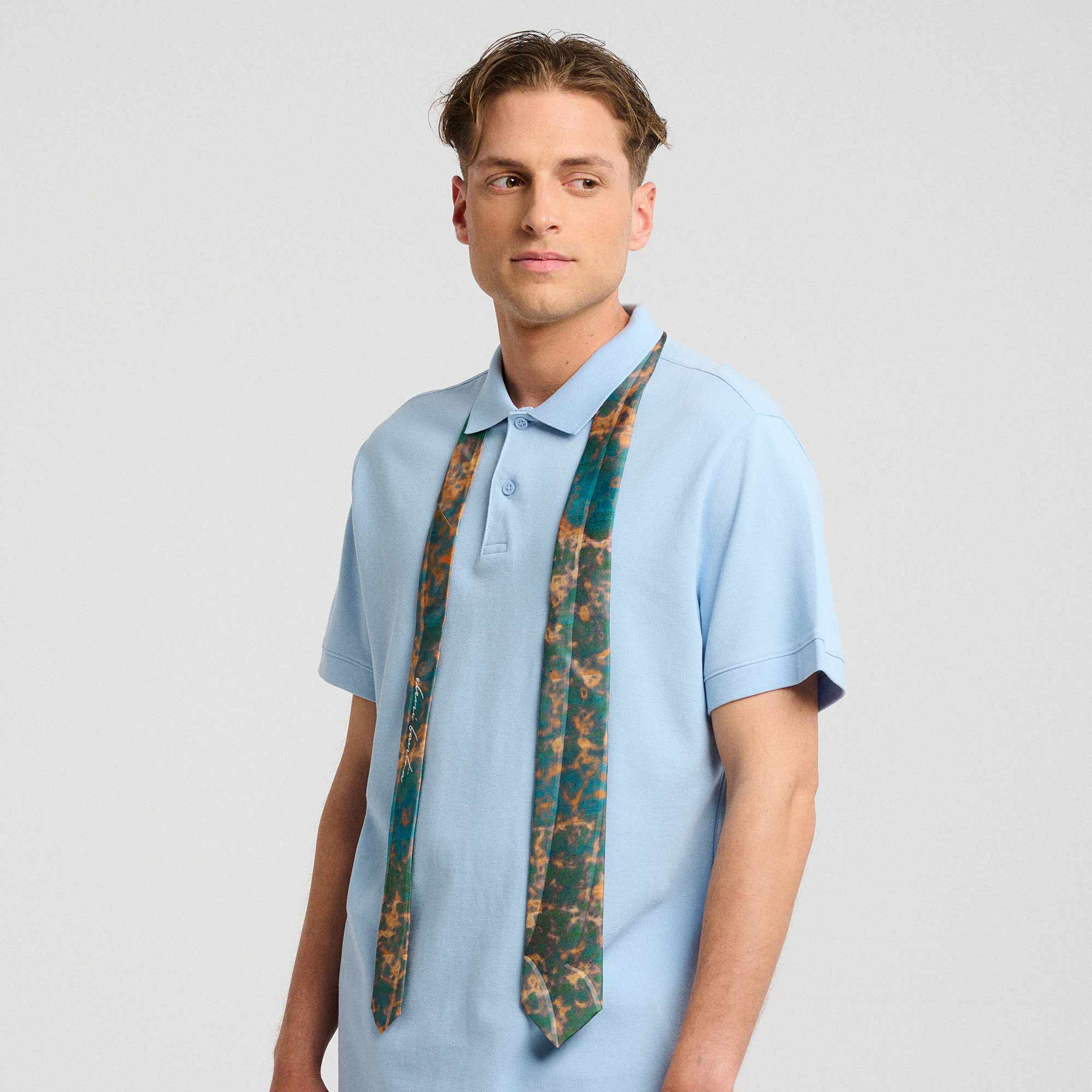 Citrus Aurantium Silk Tie