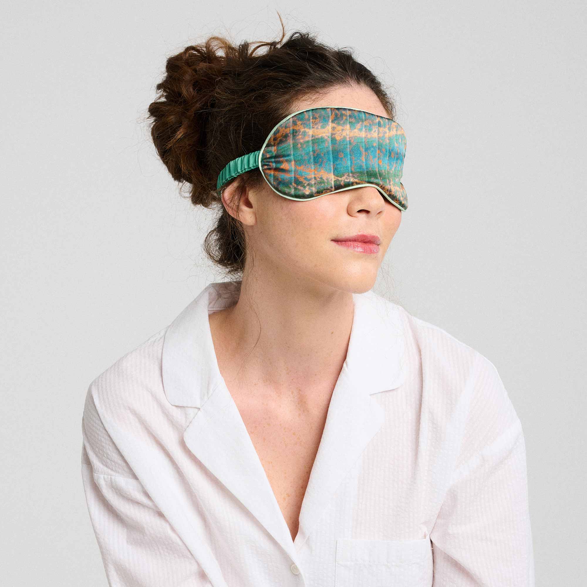 Citrus Aurantium Silk Eye Mask