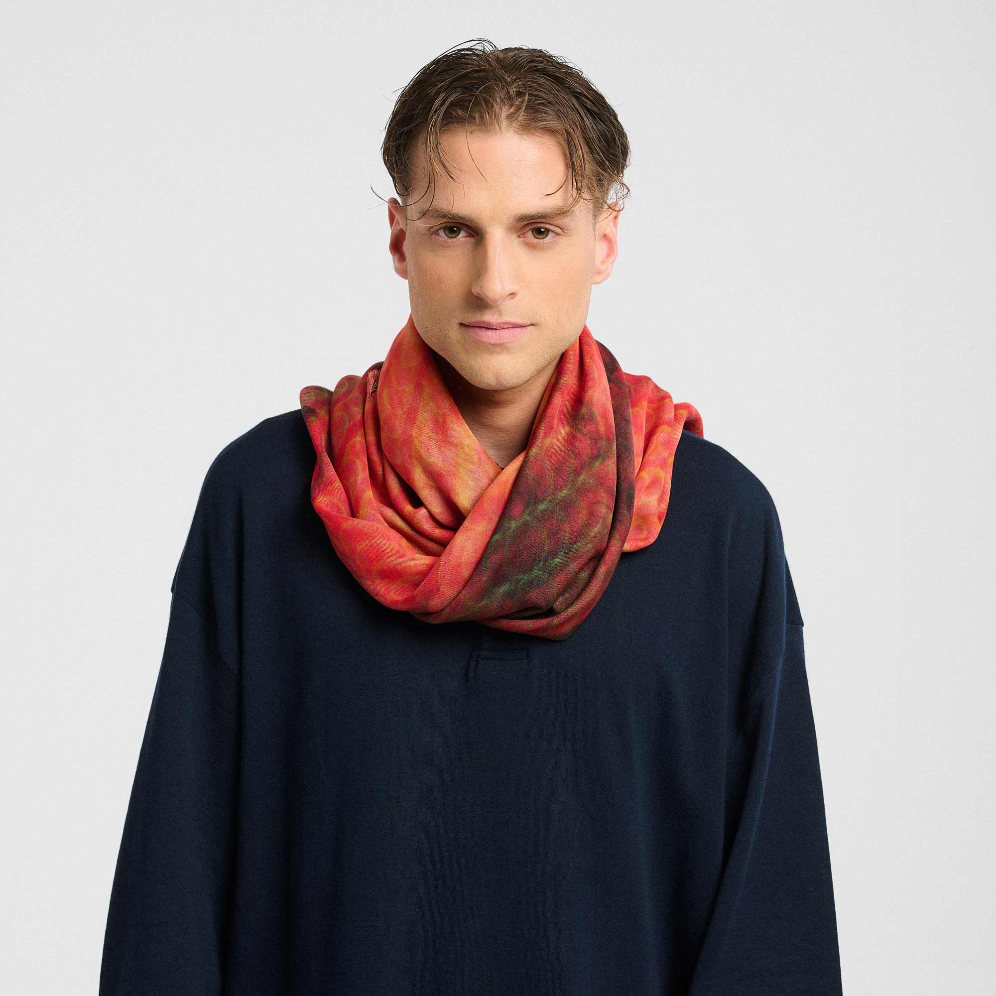 Punica Granatum Shawl