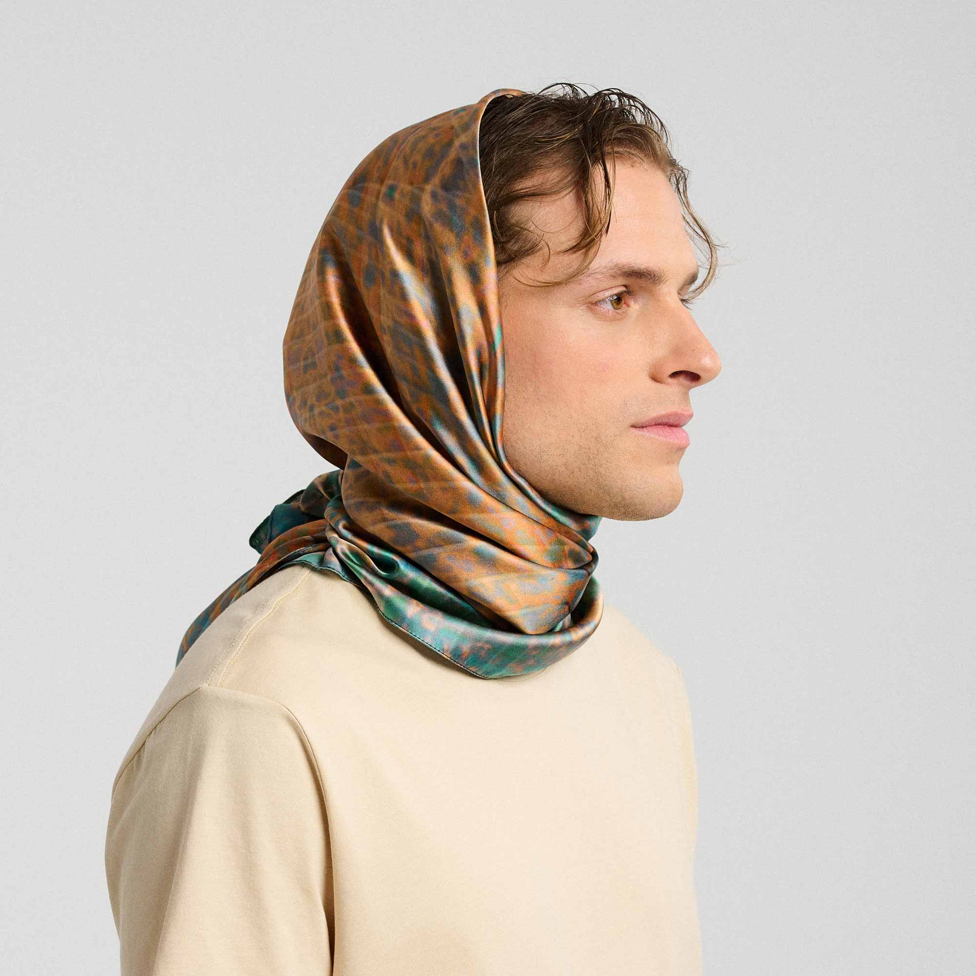 Citrus Aurantium 10x Silk Scarf