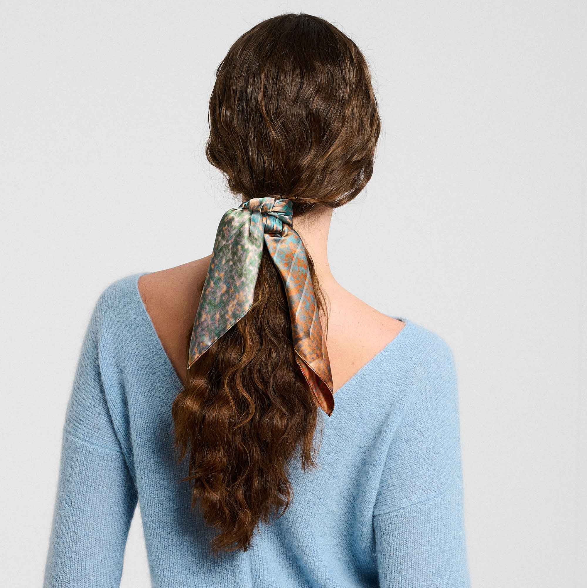 Citrus Aurantium 5x Silk Scarf