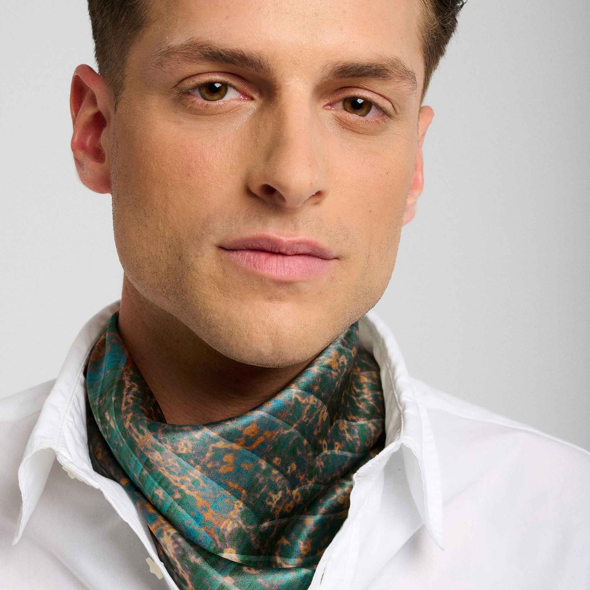 Citrus Aurantium 5x Silk Scarf