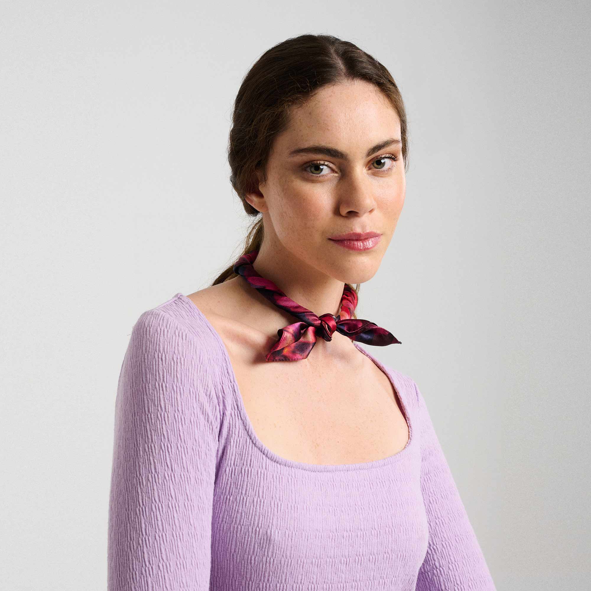 Vaccinium Uliginosum 5x Silk Scarf