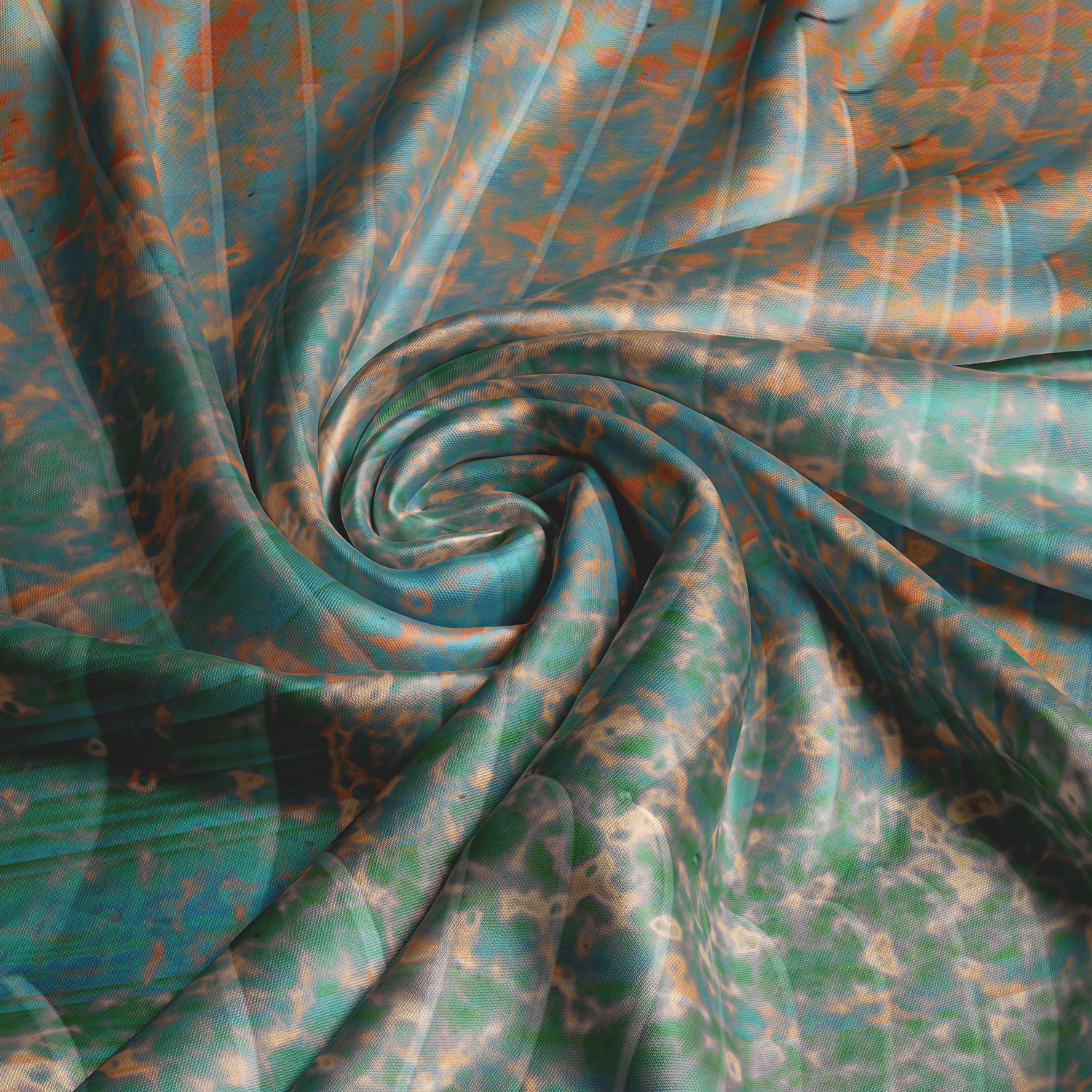 Citrus Aurantium 5x Silk Scarf