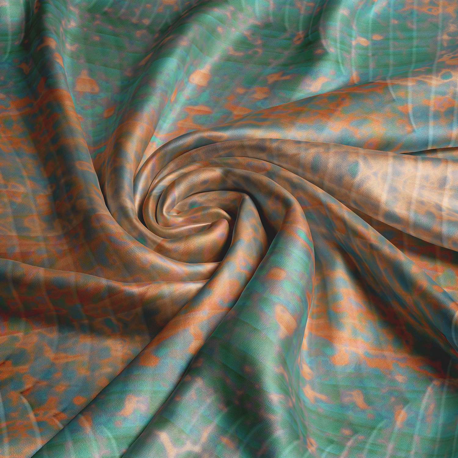 Citrus Aurantium 10x Silk Scarf