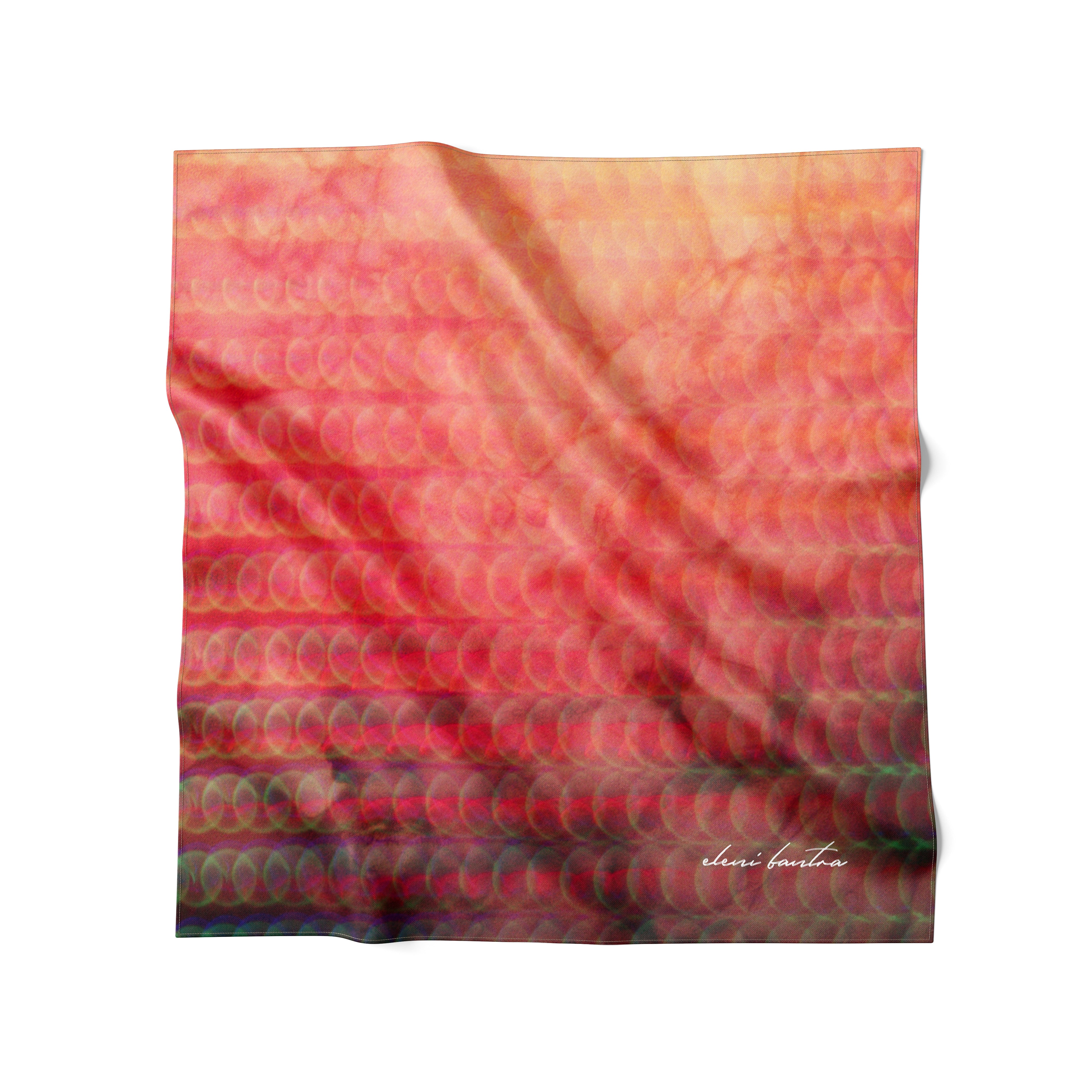 Punica Granatum 5x Silk Scarf