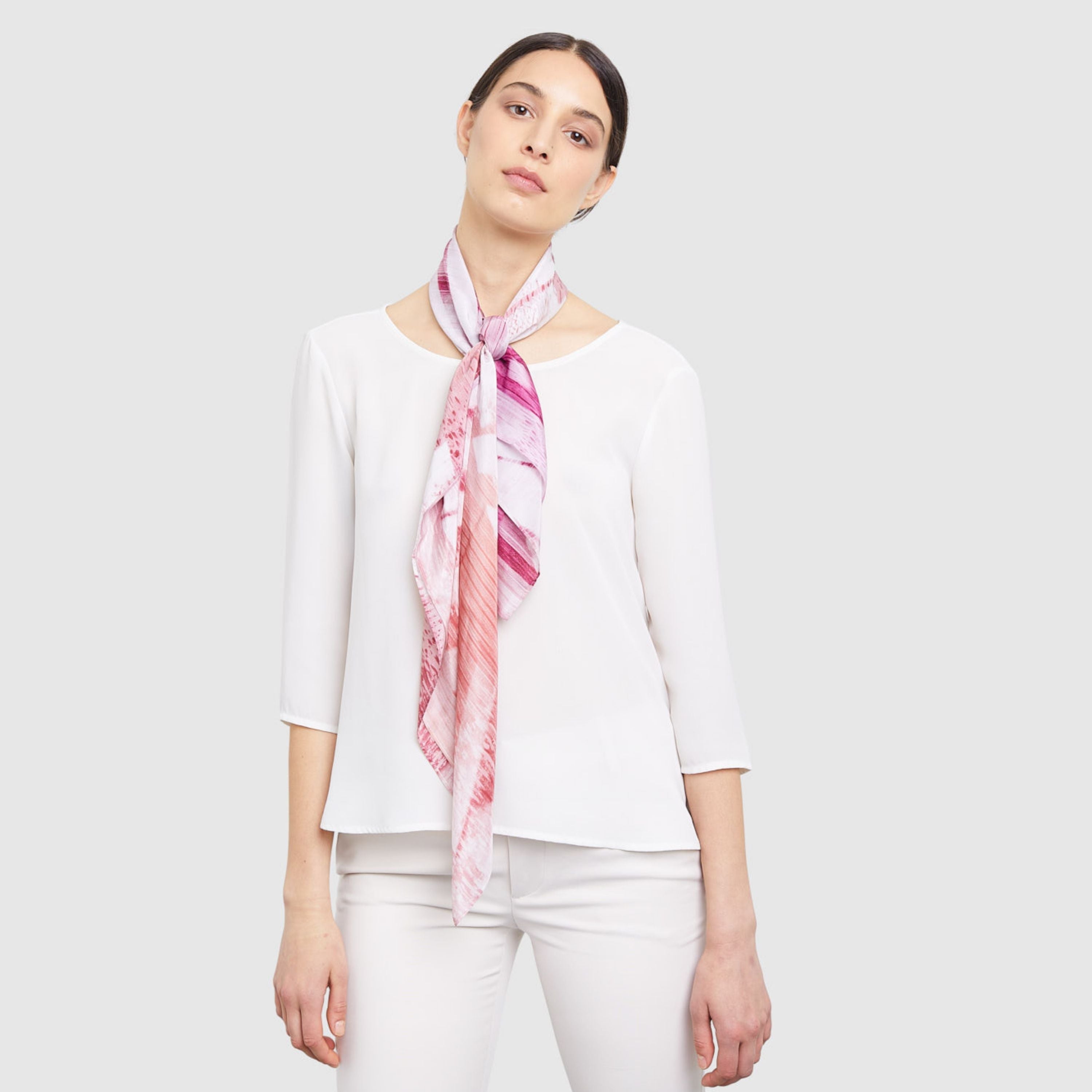 Cellular I Silk Scarf