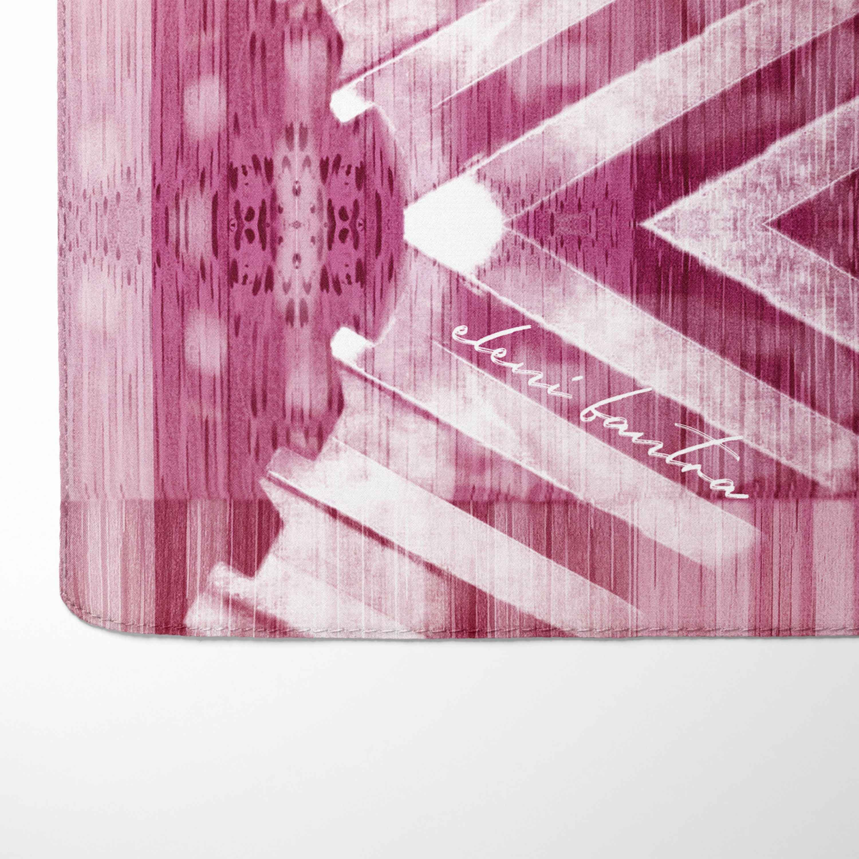 Cellular I Silk Scarf