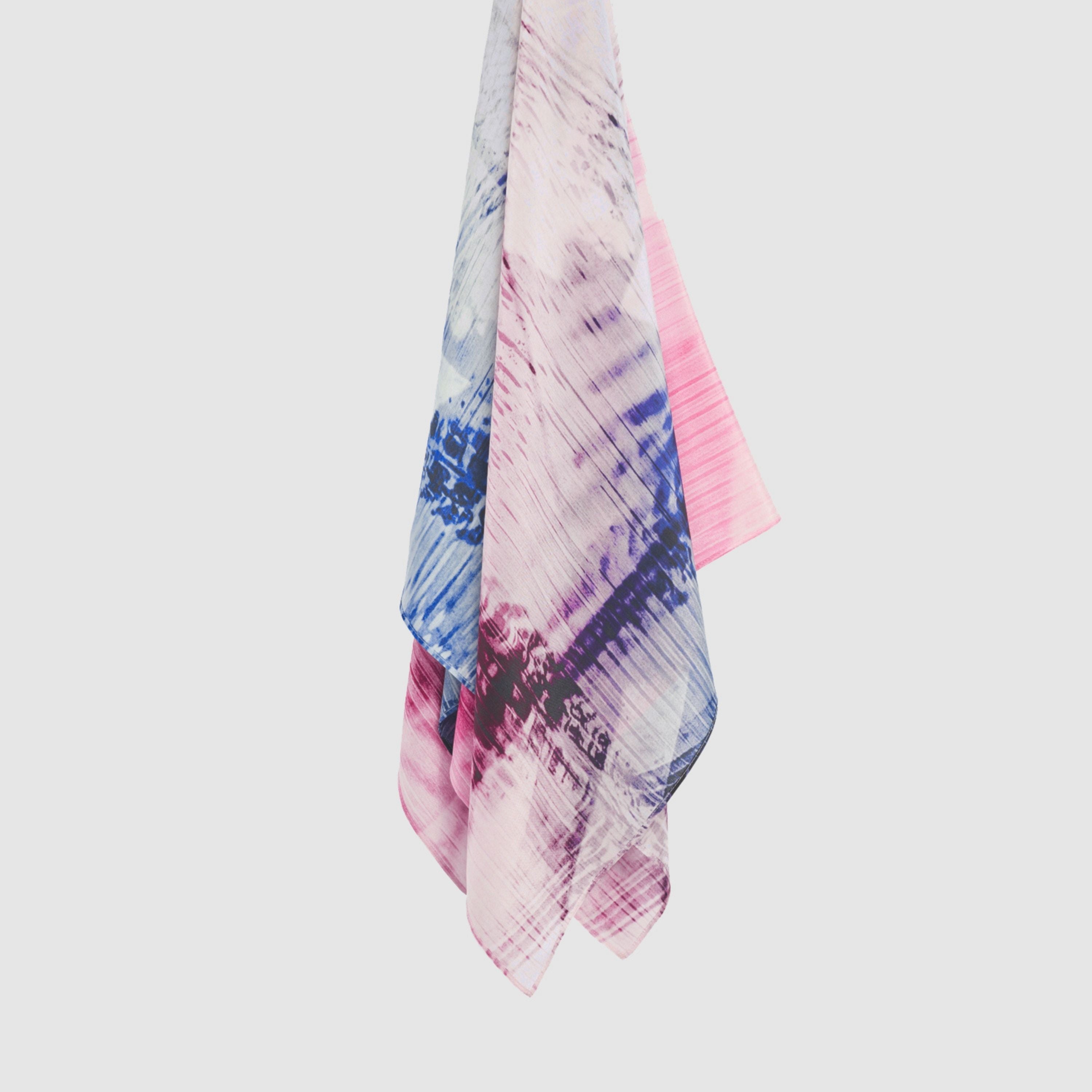 Cellular III Silk Scarf