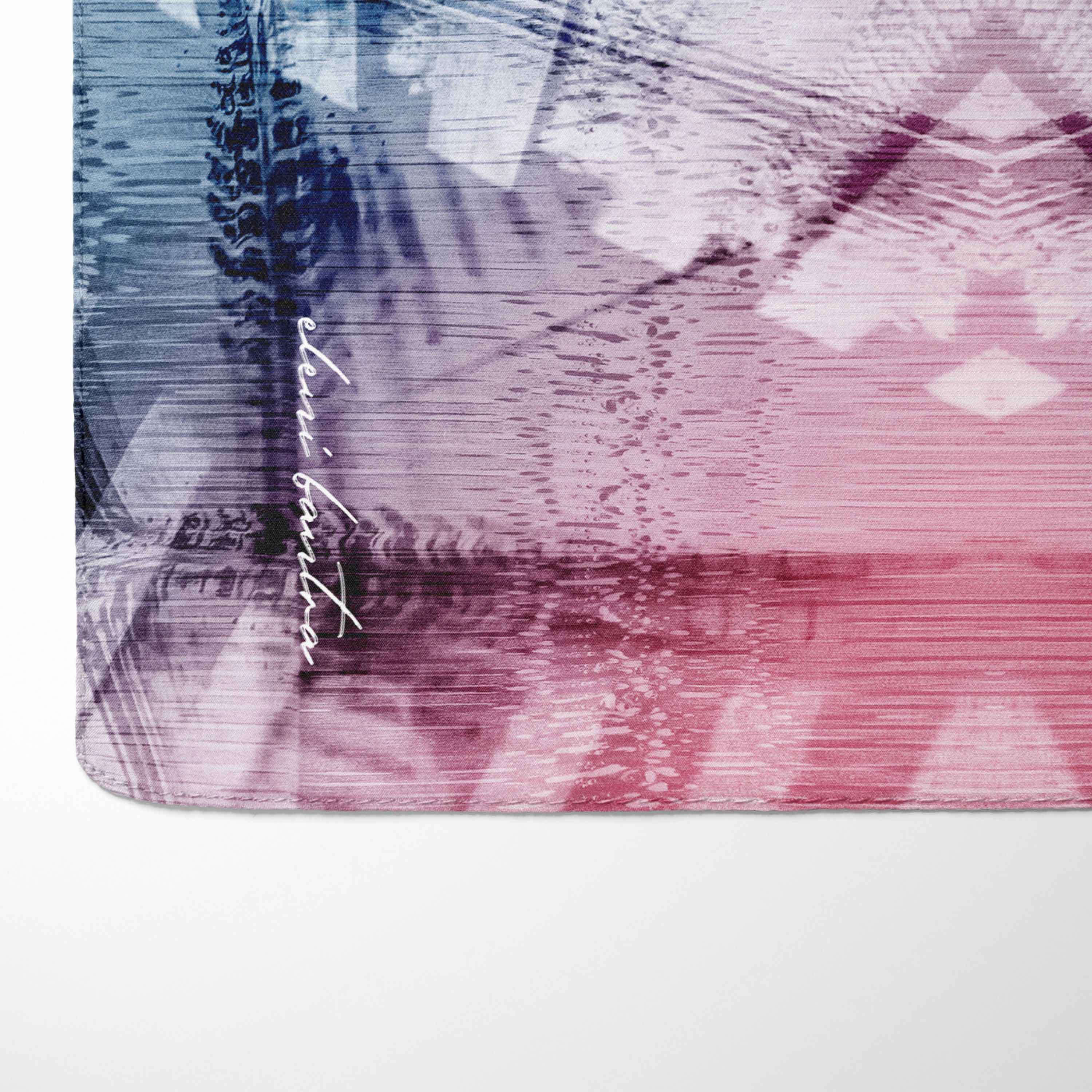 Cellular III Silk Scarf