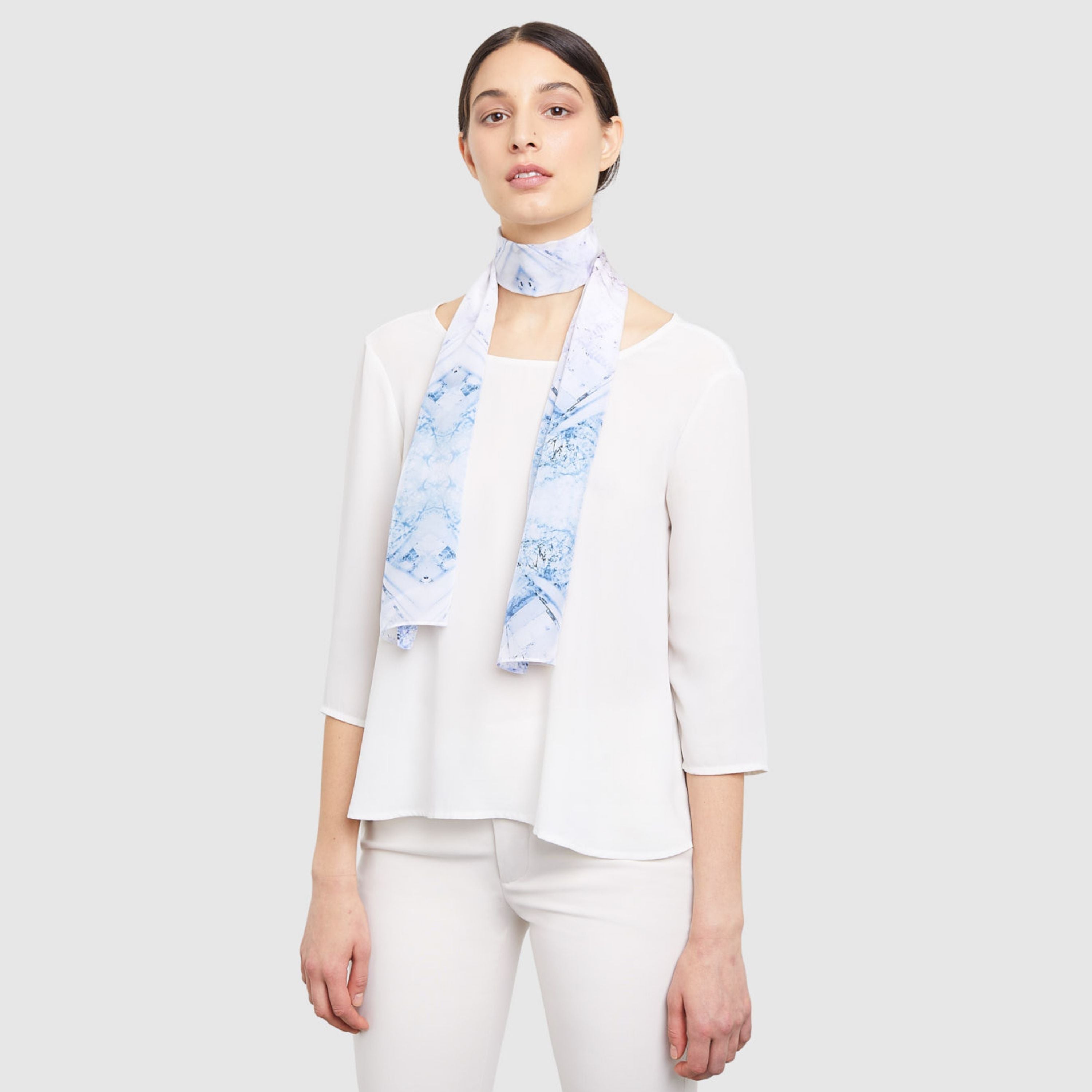 Neuronal I Silk Scarf
