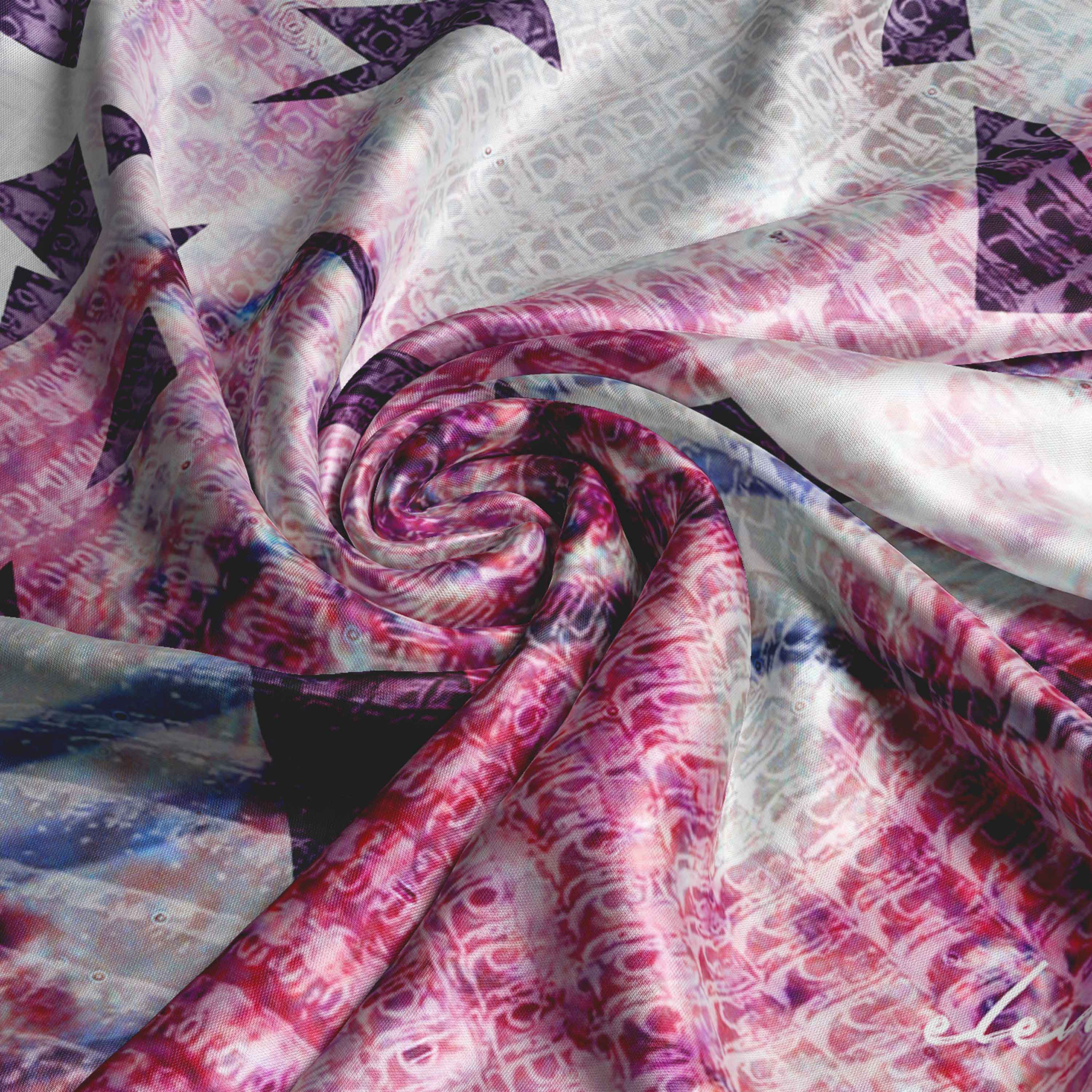 Retinal II Silk Scarf