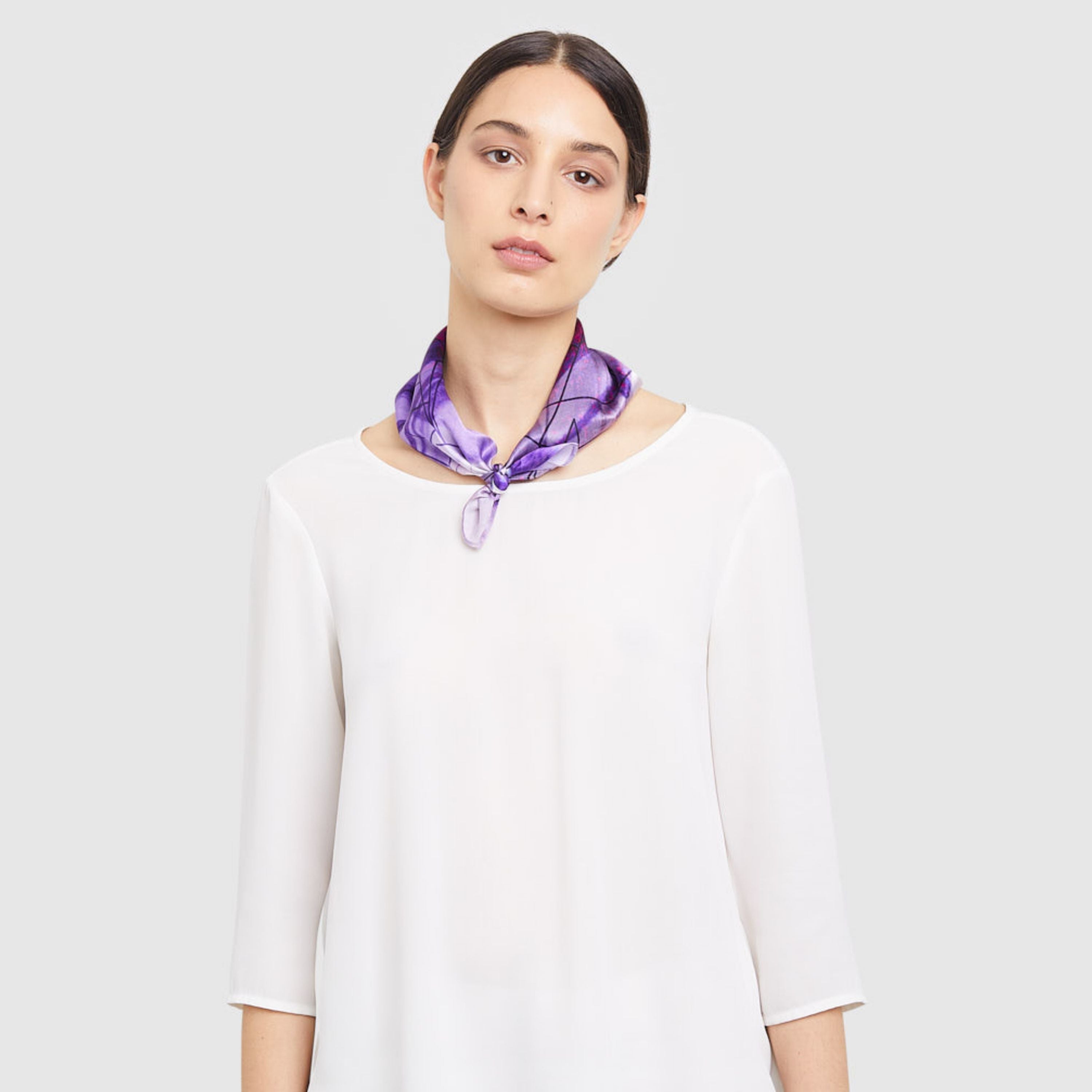 Retinal III Silk Scarf