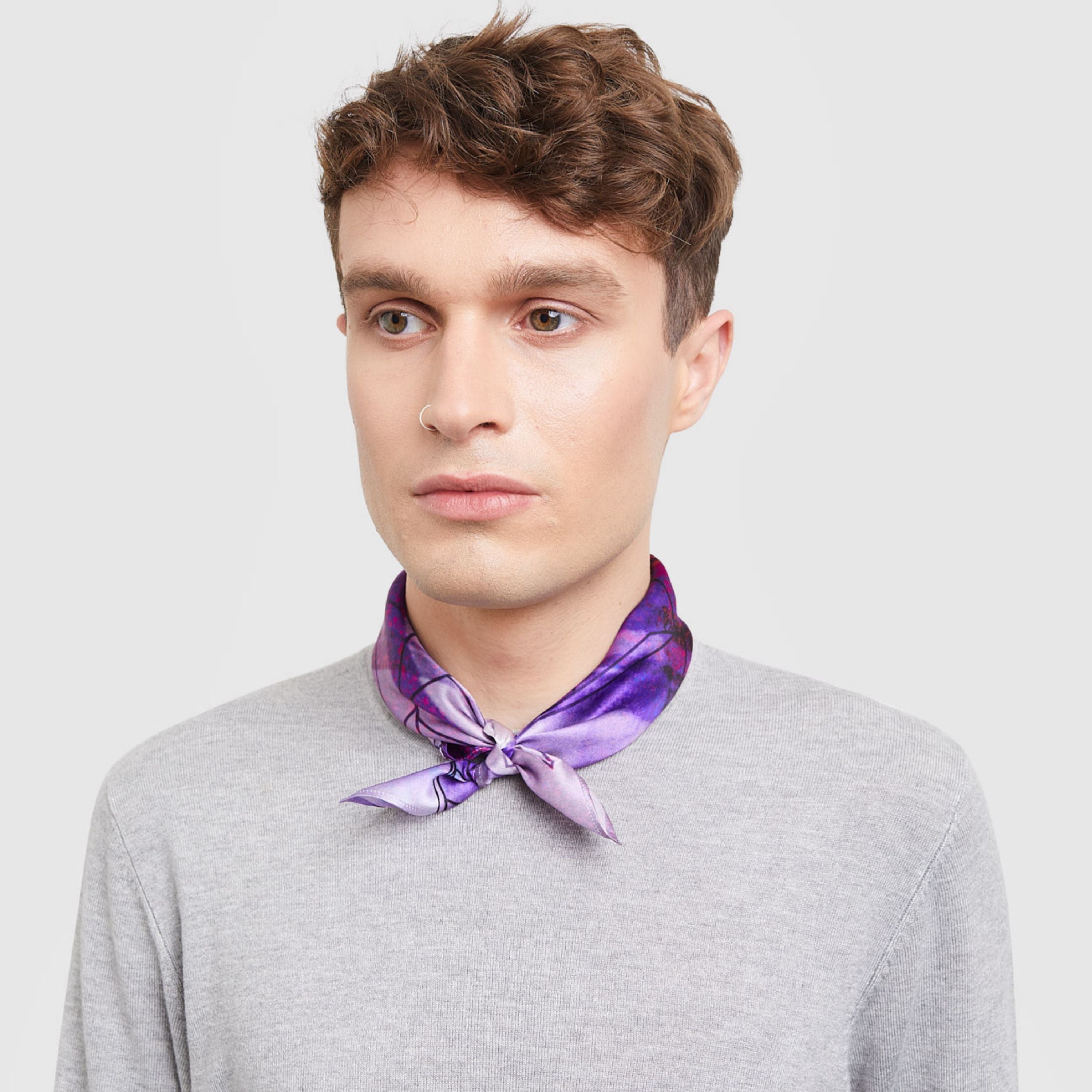 Retinal III Silk Scarf