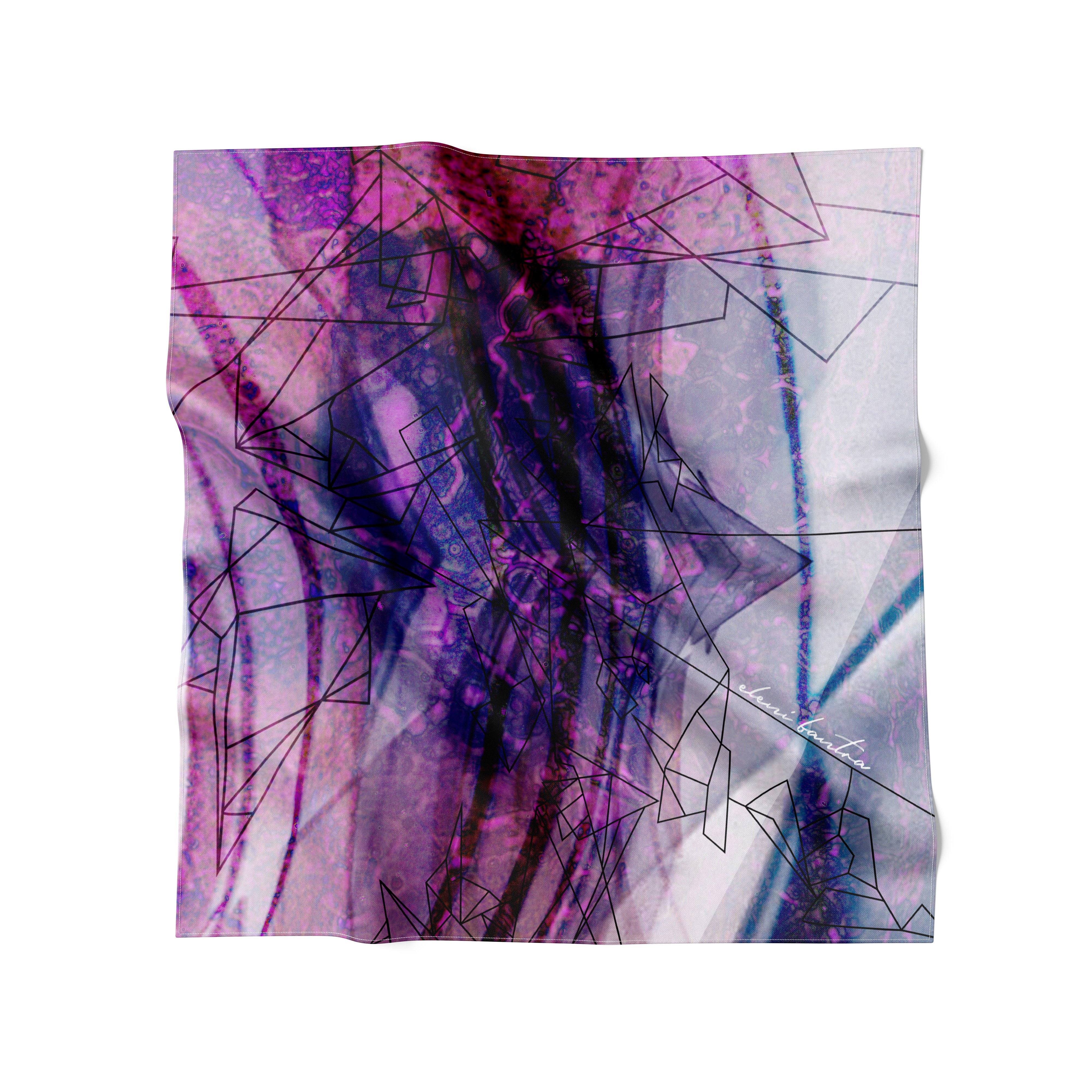 Retinal I Silk Scarf