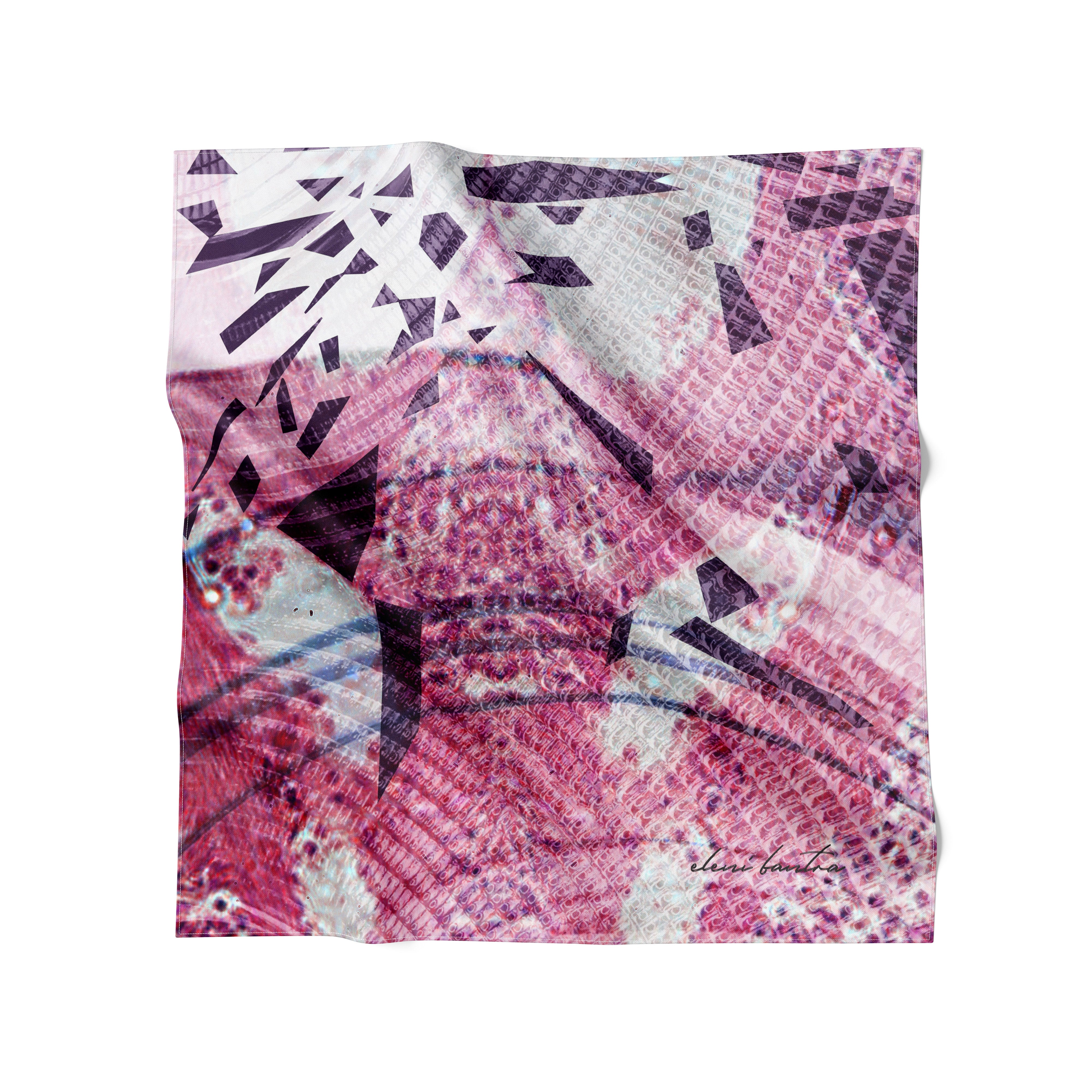Retinal II Silk Scarf
