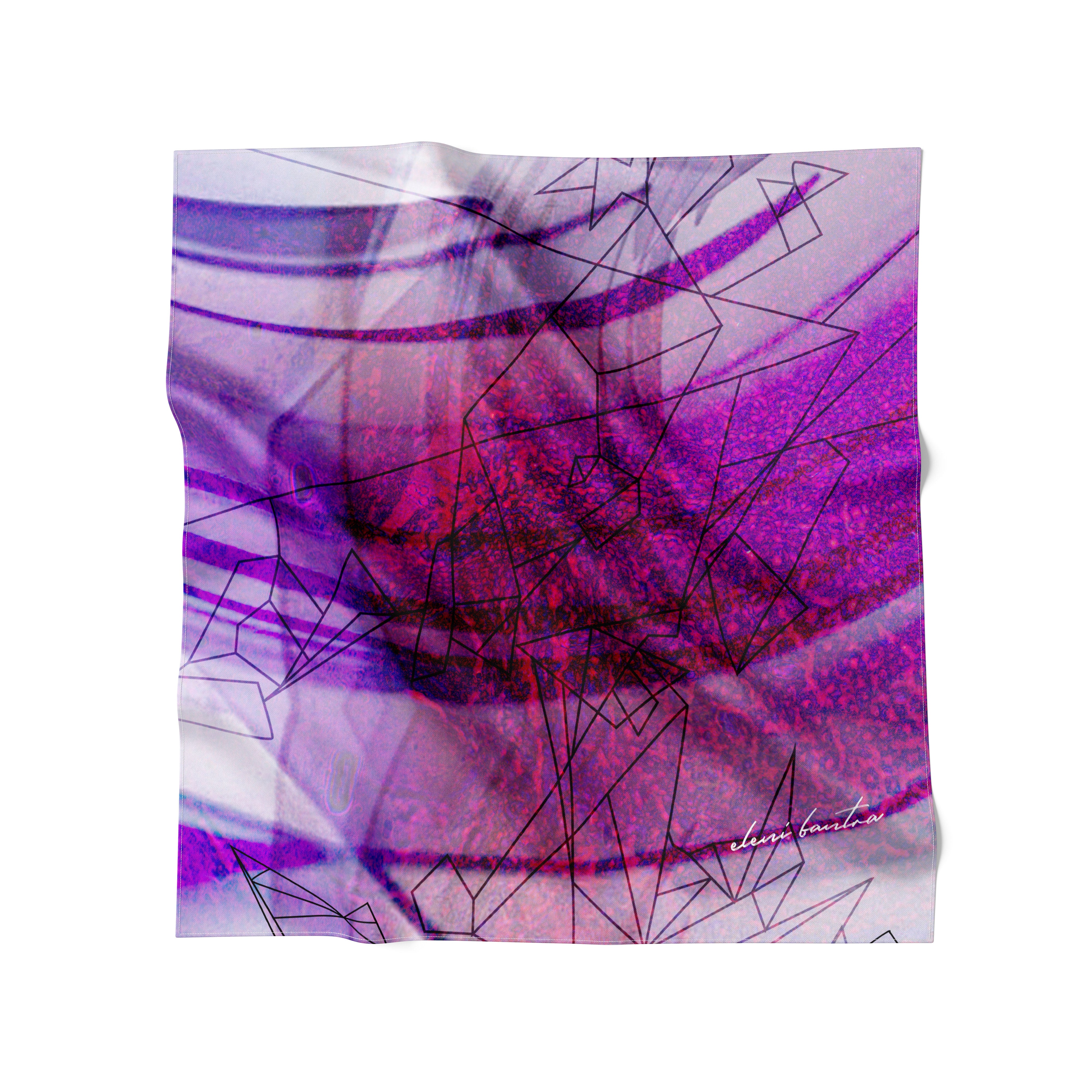 Retinal III Silk Scarf