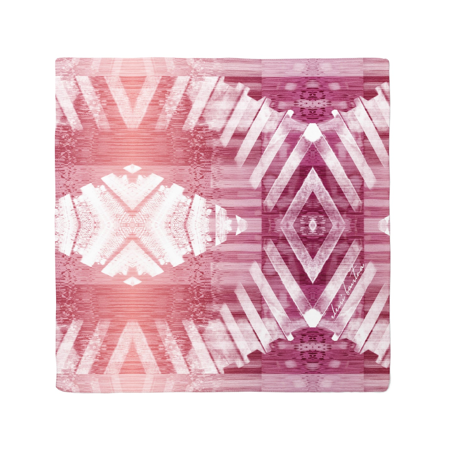 Cellular I Silk Scarf